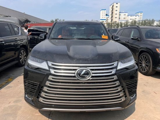 23款LX600四座爱马仕橙无豪车税最低价