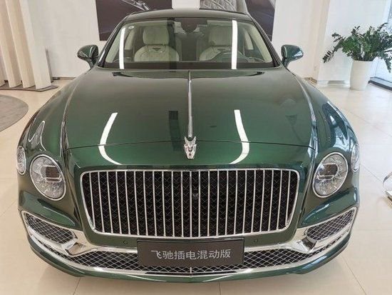 23款宾利飞驰混动2.9T中规 翡翠绿价格