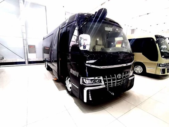 丰田考斯特豪华版现车12座价格全隔断