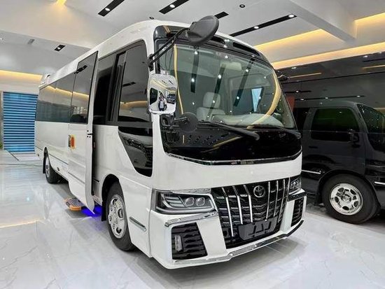丰田考斯特商务用途车型 接待的王牌车