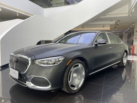 22款迈巴赫S580磨砂黑 天津港进口车