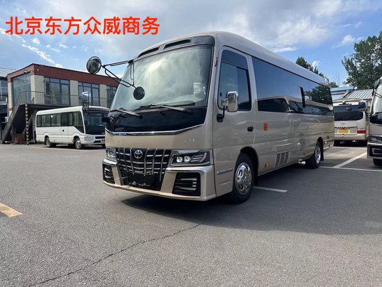 丰田考斯特十二座改装进口商务专卖店