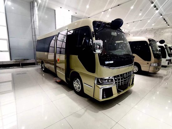 丰田考斯特12座商务欢迎微信视频看车