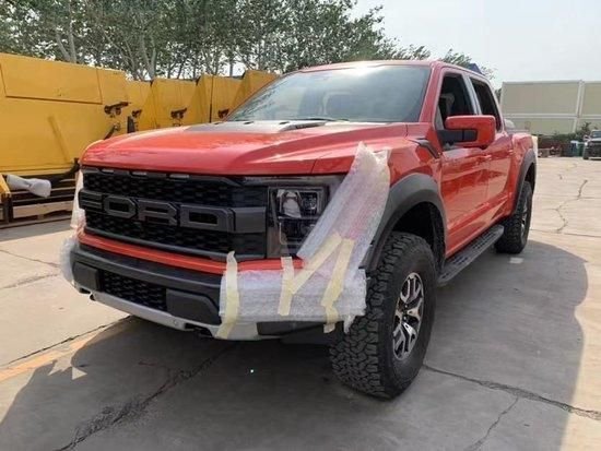 22款福特猛禽 橙黑 3.5T Raptor猛禽现车