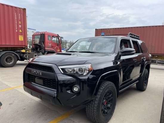 23款加版丰田超霸TRD现车 西安最新行情