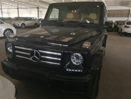 进口18款欧规奔驰G500展位现车免购置税