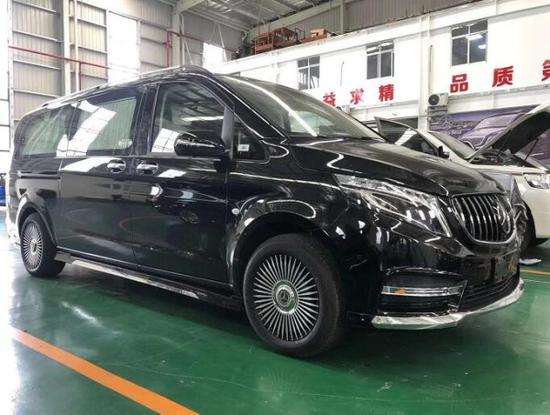 20款中规国六奔驰威霆价格优惠店内改装