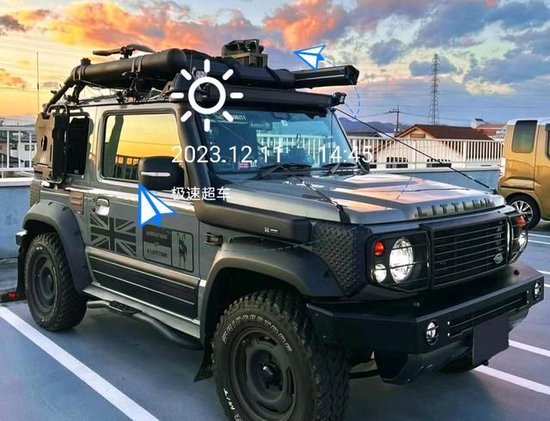 23款铃木吉姆尼小车好神奇1.5L小型越野