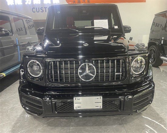 加版奔驰G63顶级配置黑红现车报价