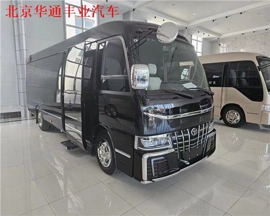 丰田考斯特改装7座独立洗手间布局顶配