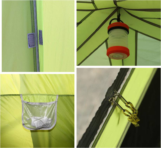 KingCamp别墅级自动搭建帐篷 自驾游可用_天