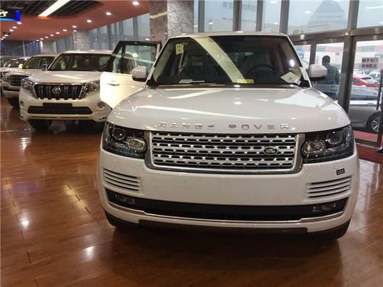 17款路虎揽胜行政汽油VOGUE 淡季促销