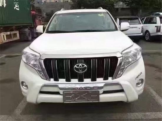 2017款丰田霸道4000霸气十足 超强动力