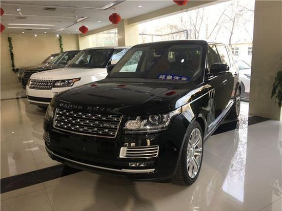 包含购置税 路虎揽胜5.0巅峰创世加长版