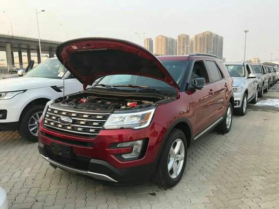 17款福特探险者 加版/美规版探险者促销