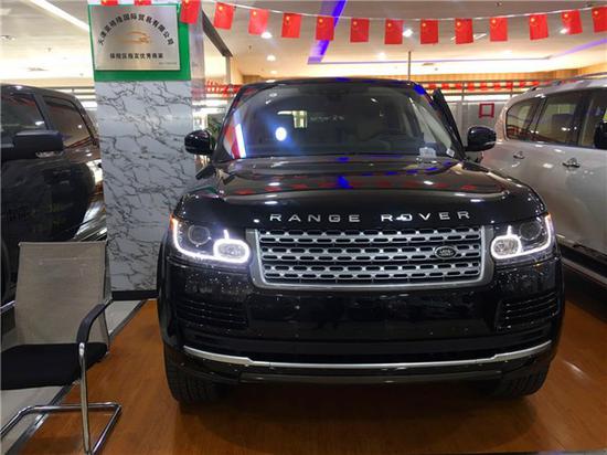 17款路虎揽胜行政 特价直营秒杀全国