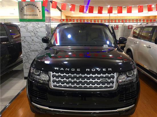 17款路虎揽胜行政 美规/欧规现车批发