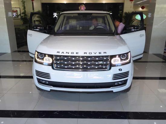 路虎揽胜巅峰创世SV 加长路虎低价促销