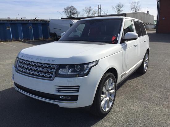 路虎揽胜创世柴油版 加长路虎SUV手续全