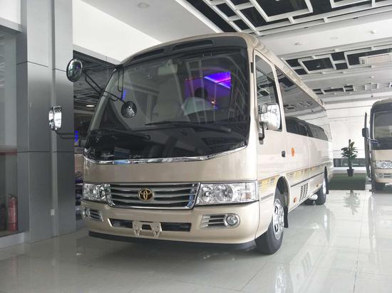 2017款丰田考斯特中巴 豪华内饰品质高