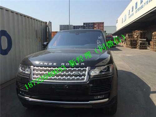 17款路虎揽胜行政版走量限时无底价促销