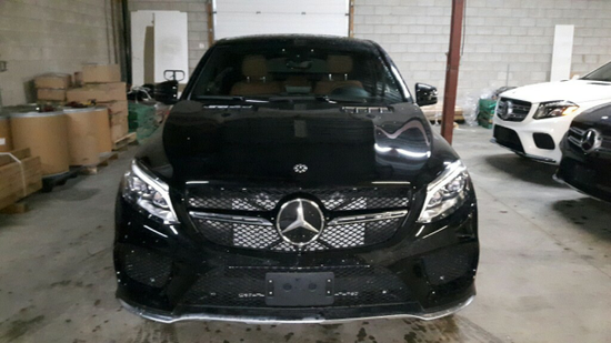 2017款奔驰GLE43 精美内饰报价超优惠