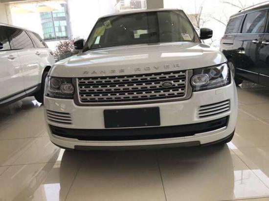 2017款路虎揽胜行政 超值购车霸气威武