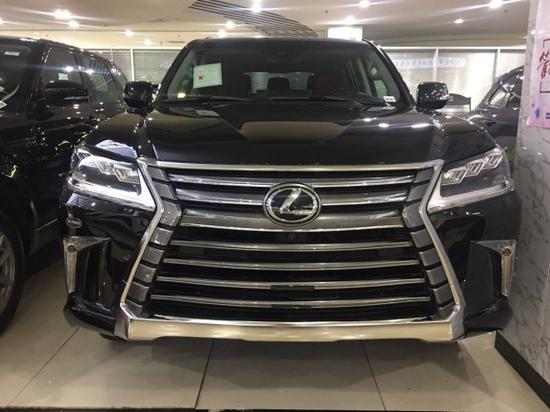 2017款雷克萨斯LX570 V8动力强劲惠低价
