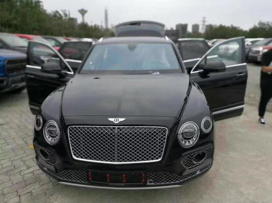 进口宾利添越颜色全 柴油汽油应有尽有