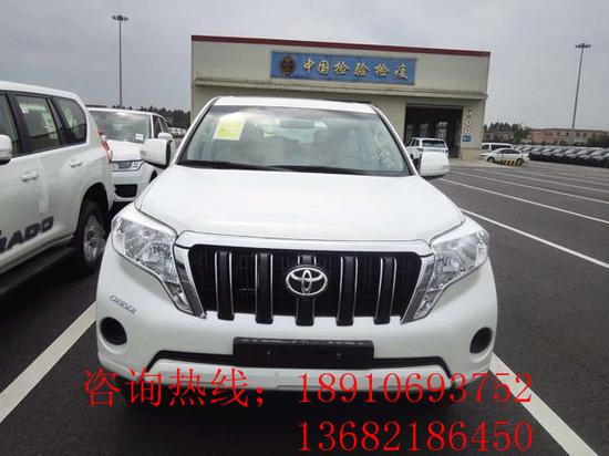 天津港17款丰田普拉多2700中东最新促销