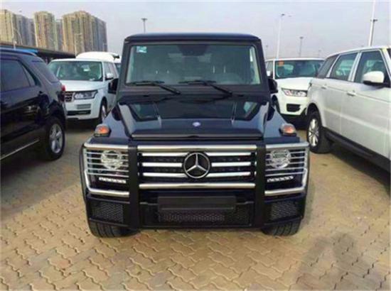 奔驰G500加版现车手续墨版配置报价对比