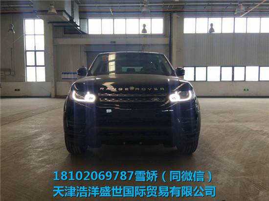 17款路虎揽胜运动 豪华SUV现车最低价