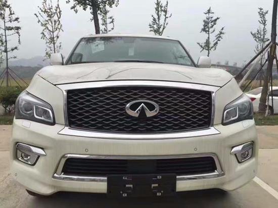 17款英菲尼迪QX80成龙电影同款天津现车