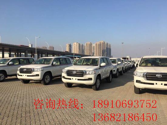 酷路泽（陆巡）最新款现车可上牌分期