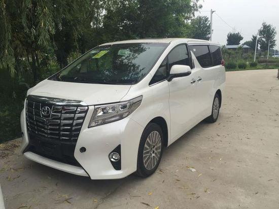17款丰田埃尔法商务 低价劲惠霸气独享