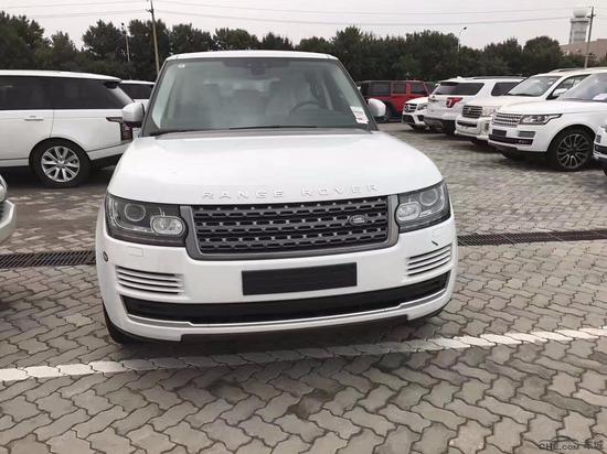 路虎揽胜行政柴油现车直降10万全国上牌