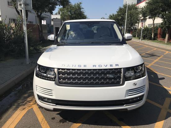 17款路虎揽胜行政版 极品行政让利充足