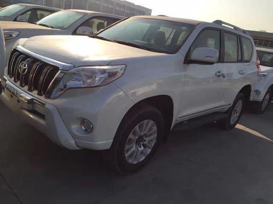 17款丰田霸道4000 中东版七座现车报价