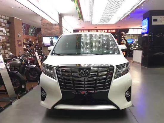 2017款丰田埃尔法欧版 进口商务出行必备