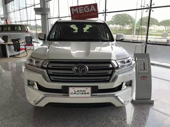 17款丰田酷路泽5700 豪华配置惊喜报价