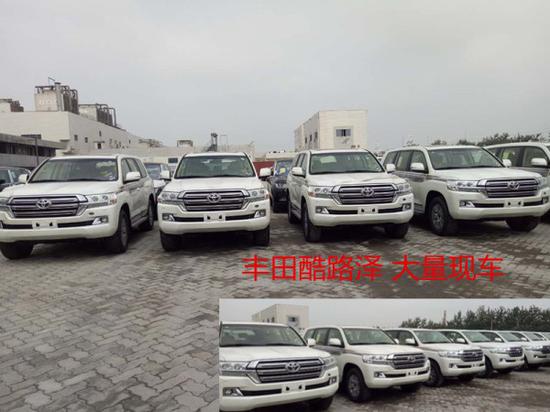 17丰田酷路泽4000大量现车蠕行模式用法