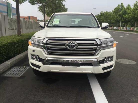 17款丰田酷路泽4600 中东陆巡动力惊人