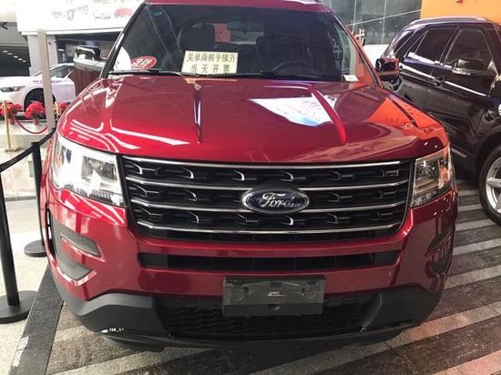 17款福特探险者2.3T 美规四驱配置介绍