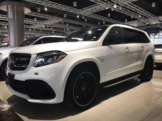2017款奔驰GLS63优惠 进气格栅面积更大