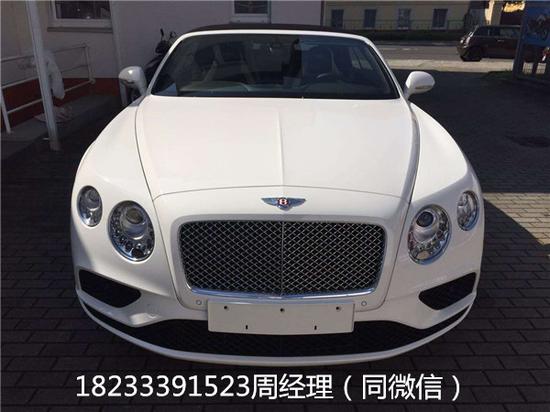 世界顶级敞篷轿跑奢华舒适宾利GT敞篷版