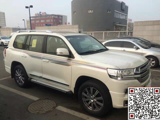 17款丰田酷路泽5700中东版 最顶配现车