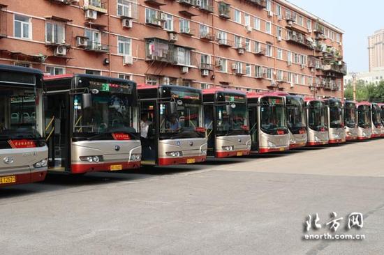 天津公交评选出清洁标兵线路