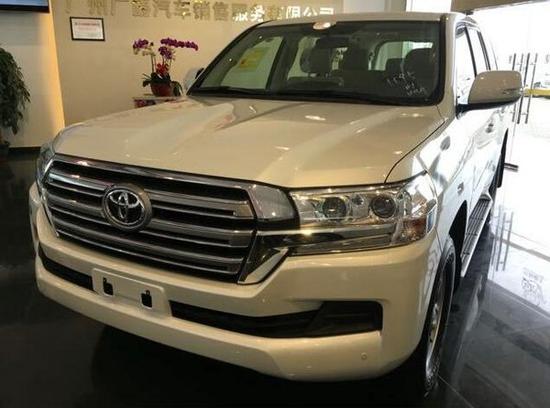 17款丰田陆地巡洋舰4000 配置性能超值惠