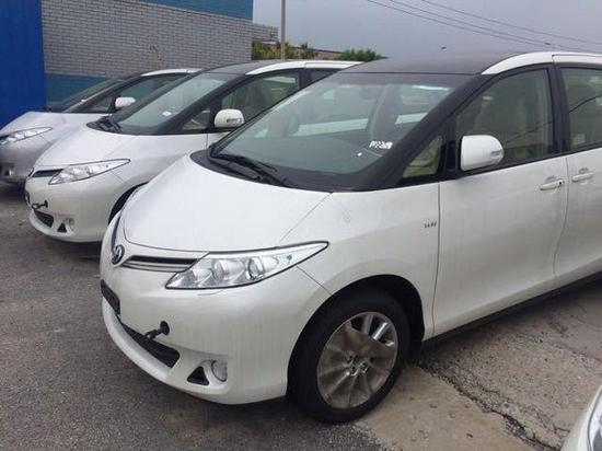 17款丰田普瑞维亚 大霸王商务进口现车