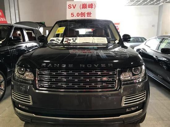 16款路虎揽胜巅峰创世 SV加长巅峰之作